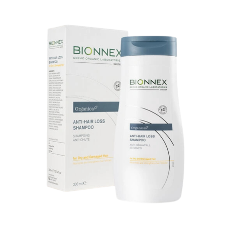 شامبو بيونكس أورجانيكا المضاد للقشرة لجميع أنواع الشعر : Bionnex Organica Anti-Dandruff Shampoo for All Hair Types – 300ml