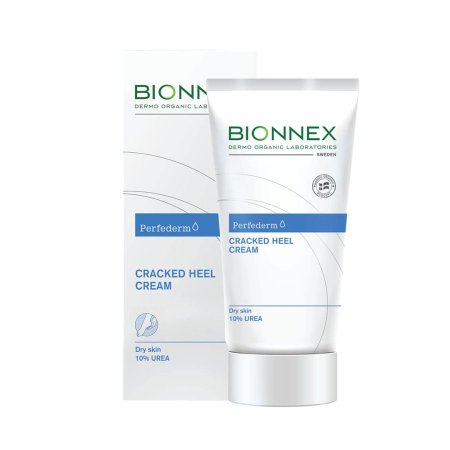 كريم بيونكس بيرفيديرم لتشققات الكعبين وترطيب البشرة الجافة – 50 مل : Bionnex Perfederm Cracked Heel Cream – 50ml