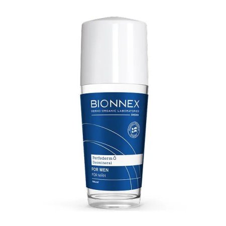مزيل عرق رول أون بيونكس بيرفيديرم ديومينيرال للرجال – 75 مل : Bionnex Perfederm Deomineral Roll-On for Men – 75ml