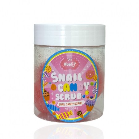  Snail Candy Scrub - 300g / مقشر سنيل بالحلزون - 300 غرام -