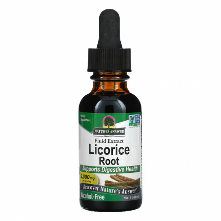 Nature's Answer Licorice Root Fluid Extract - مستخلص عرق السوس السائل من Nature's Answer