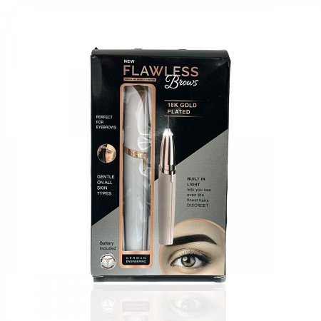 Flawless Brows - جهاز تشذيب الحواجب الذهبي 