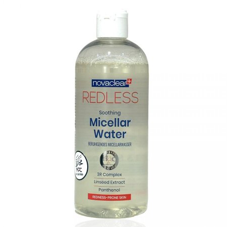 Novaclear Redless Soothing Micellar Water - ماء ميسيلار مهدئ من نوفاكلير ريدلس 