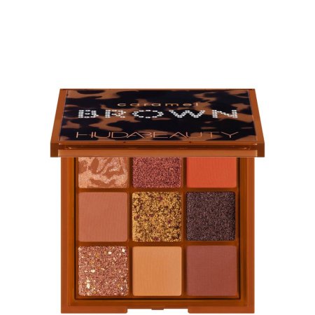 Huda Beauty Caramel Brown Obsessions-باليت الايشدو من هدى بيوتي