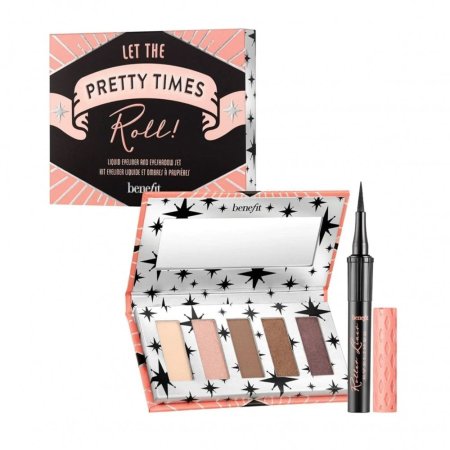 Benefit Let the Pretty Times Roll-لوحة ظلال العيون وكحل العيون السائلة من بينيفيت