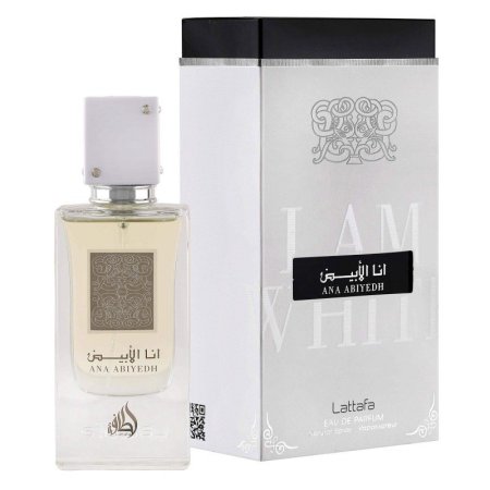 عطر أنا الأبيض من لطافة للجنسين 60مل- Ana Abiyedh EDP By Lattafa For Unisex 60ML