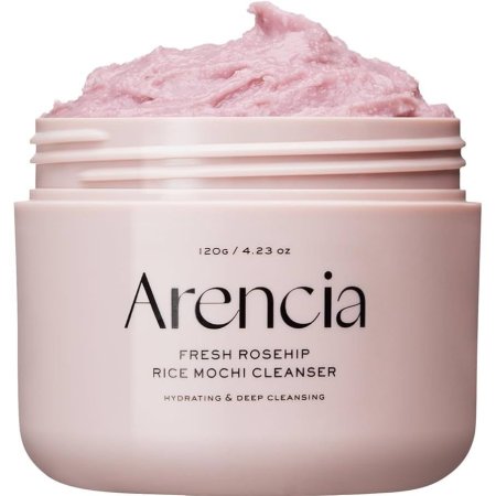 غسول أرينسيا بالورد البري والأرز – Arencia : Arencia Fresh Rosehip Rice Mochi Cleanser
