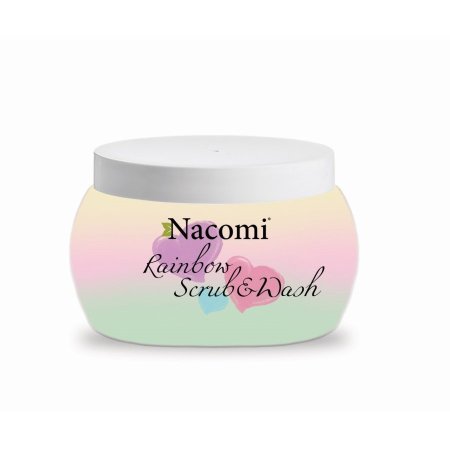Nacomi Rainbow Scrub & Wash مقشر قوس قزح ناكومي