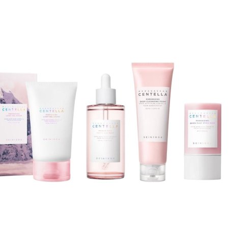 مجموعة سنتيلا لتصغير المسام وتنقية البشرة – SKIN1004: SKIN1004 Madagascar Centella Poremizing Skincare Set