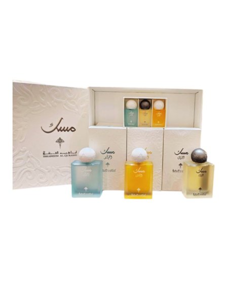 مجموعة المسك من إبراق إبراهيم القرشي – 6 حبات Ibraq Ibrahim Al Qurashi Musk Collection – 6 Pieces