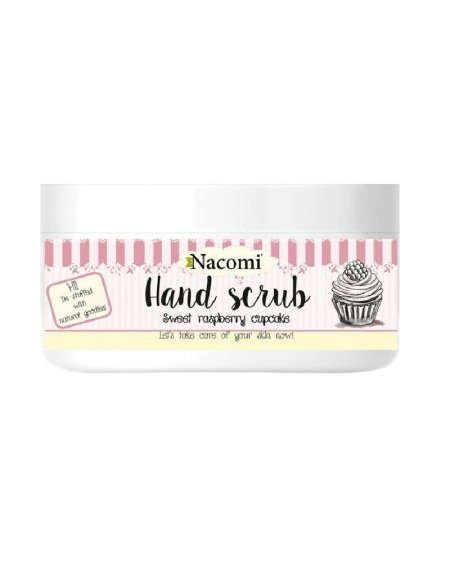 Nacomi Hand Scrub – Sweet Raspberry Cupcake  مقشر اليدين – كب كيك التوت الأحمر