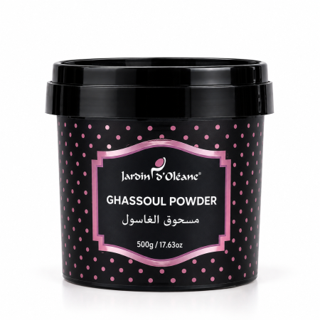 مسحوق الغاسول المغربي الطبيعي من جاردن أوليان – Jardin D'Oléane Ghassoul Powder