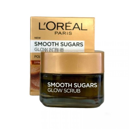 مقشر السكر الناعم بزبدة الكاكاو من لوريال Loreal Smooth Sugar Scrubs With Cocoa Butter