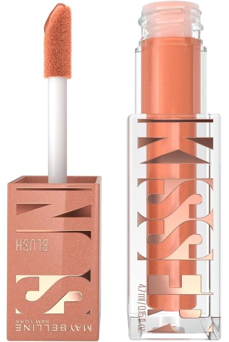 أحمر الخدود والبرونزر السائل متعدد الاستخدامات، مكياج الوجه-Maybelline SUNKISSER MULTI-USE LIQUID BLUSH AND BRONZER, FACE MAKEUP