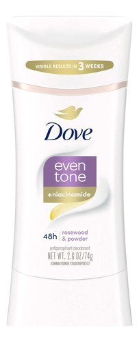 Desodorante Dove Even Tone Rosewood & Powder 48 Hrs-مزيل رائحة العرق من دوڤ