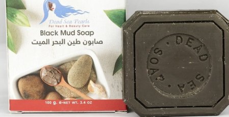 صابون طين البحر الميت للوجه طبيعي 100%