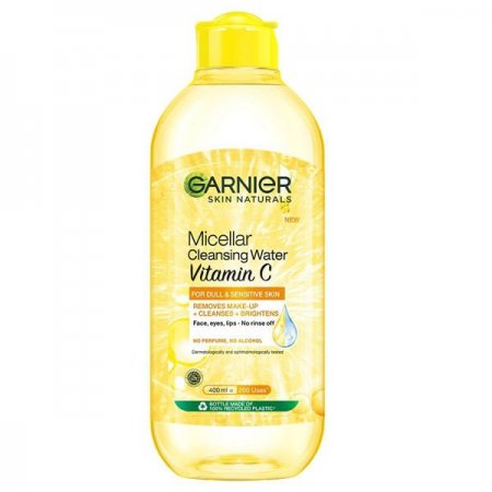 Garnier Skin Naturals Micellar Cleansing Water Vitamin C - ماء ميسيلار لتنظيف البشرة بفيتامين سي من غارنييه